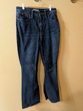 Madewell curvy skinny flare jean size 30T